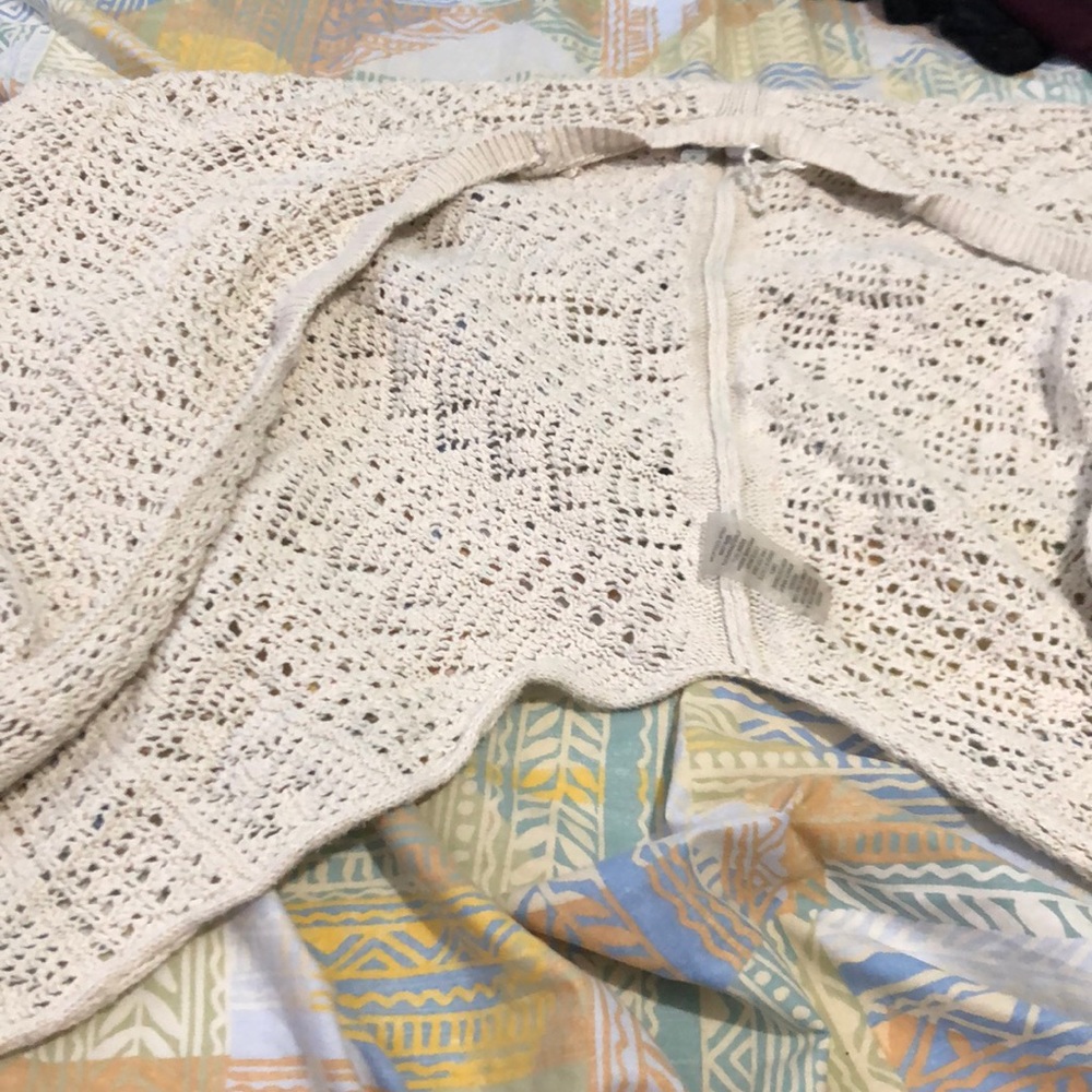 Beige Knit Shaul